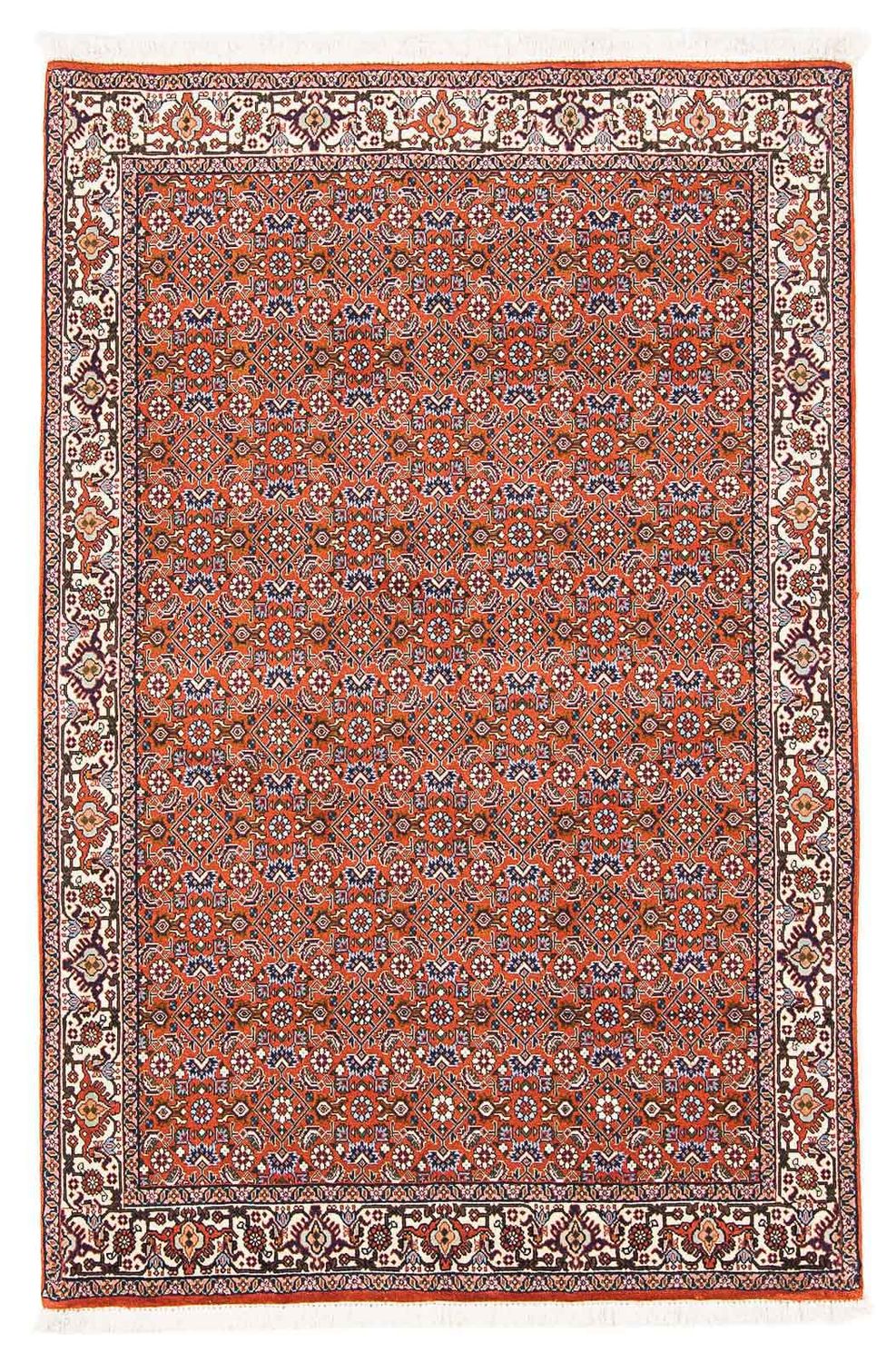 Persisk matta - Bijar - 160 x 110 cm - orange