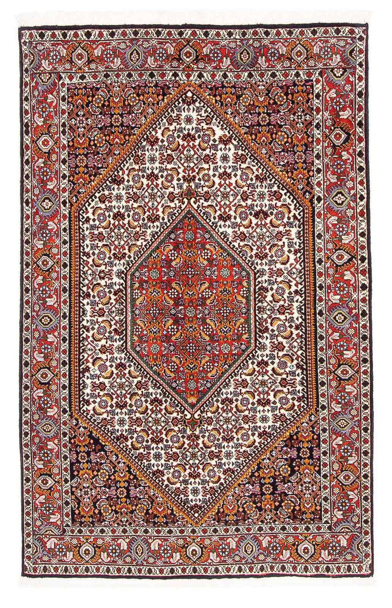 Persisk matta - Bijar - 165 x 107 cm - beige
