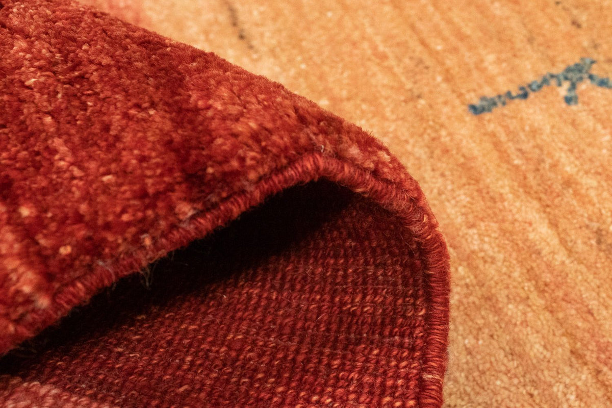 Runner Gabbeh-matta - persisk - 288 x 66 cm - flerfärgad