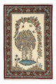 Qom Mattan 135x205cm - Persisk matta