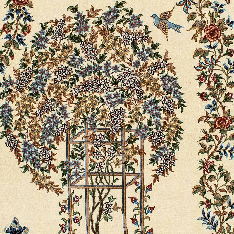 Persisk matta - Ghom - 205 x 135 cm - beige