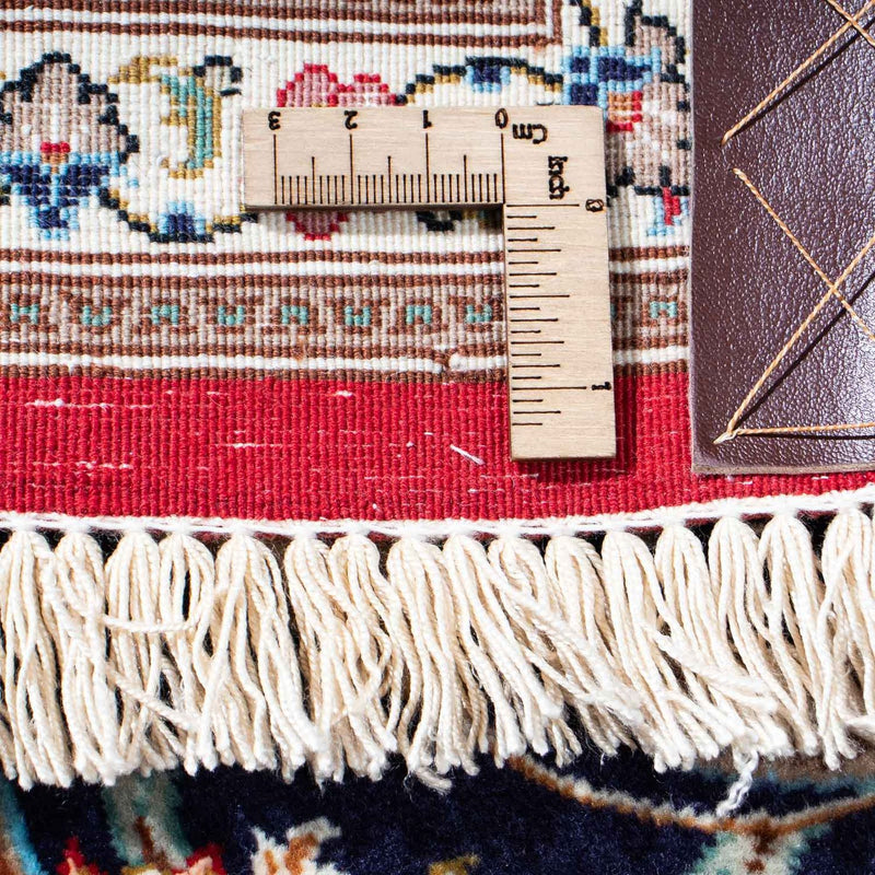 Persisk matta - Ghom - 200 x 130 cm - mörkblå