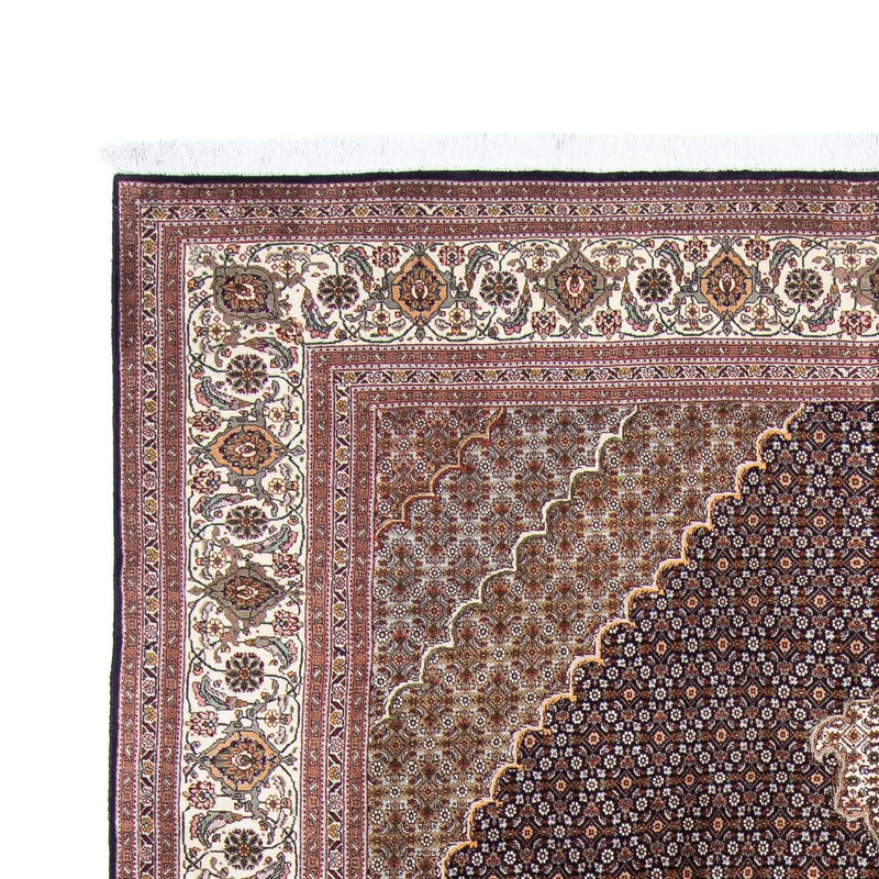 Persisk matta - Tabriz - 295 x 200 cm - mörkblå