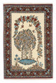 Qom Mattan 207x133cm - Persisk matta