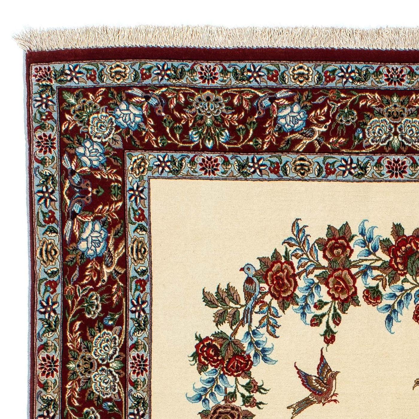 Qom Mattan 207x133cm - Persisk matta