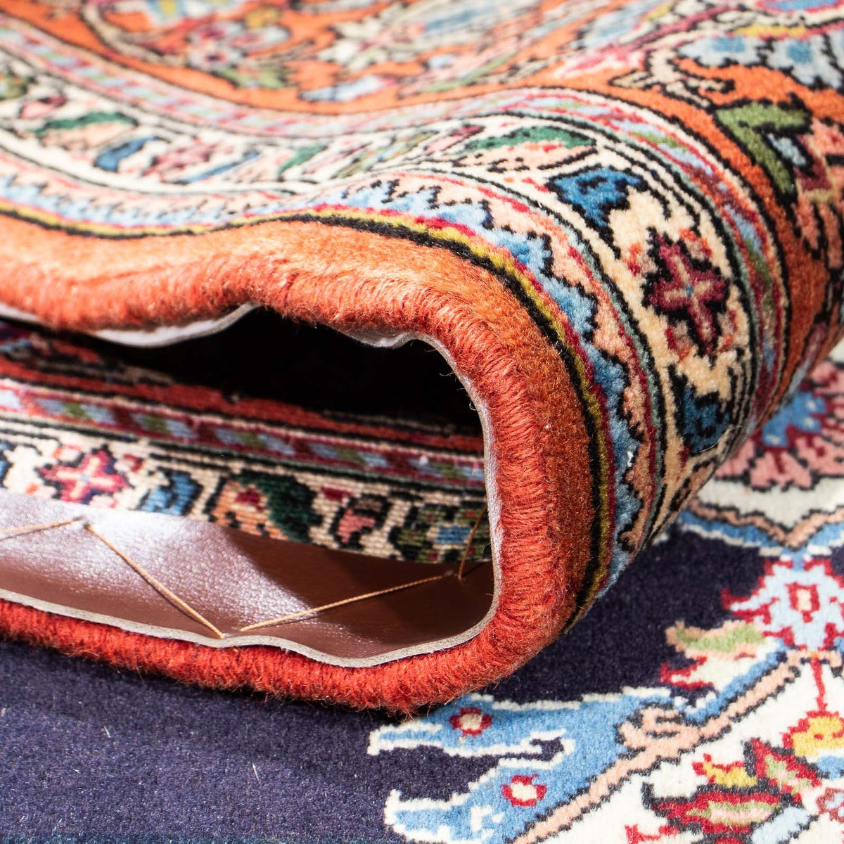 Persisk matta - Nomadic - 233 x 169 cm - mörkblå