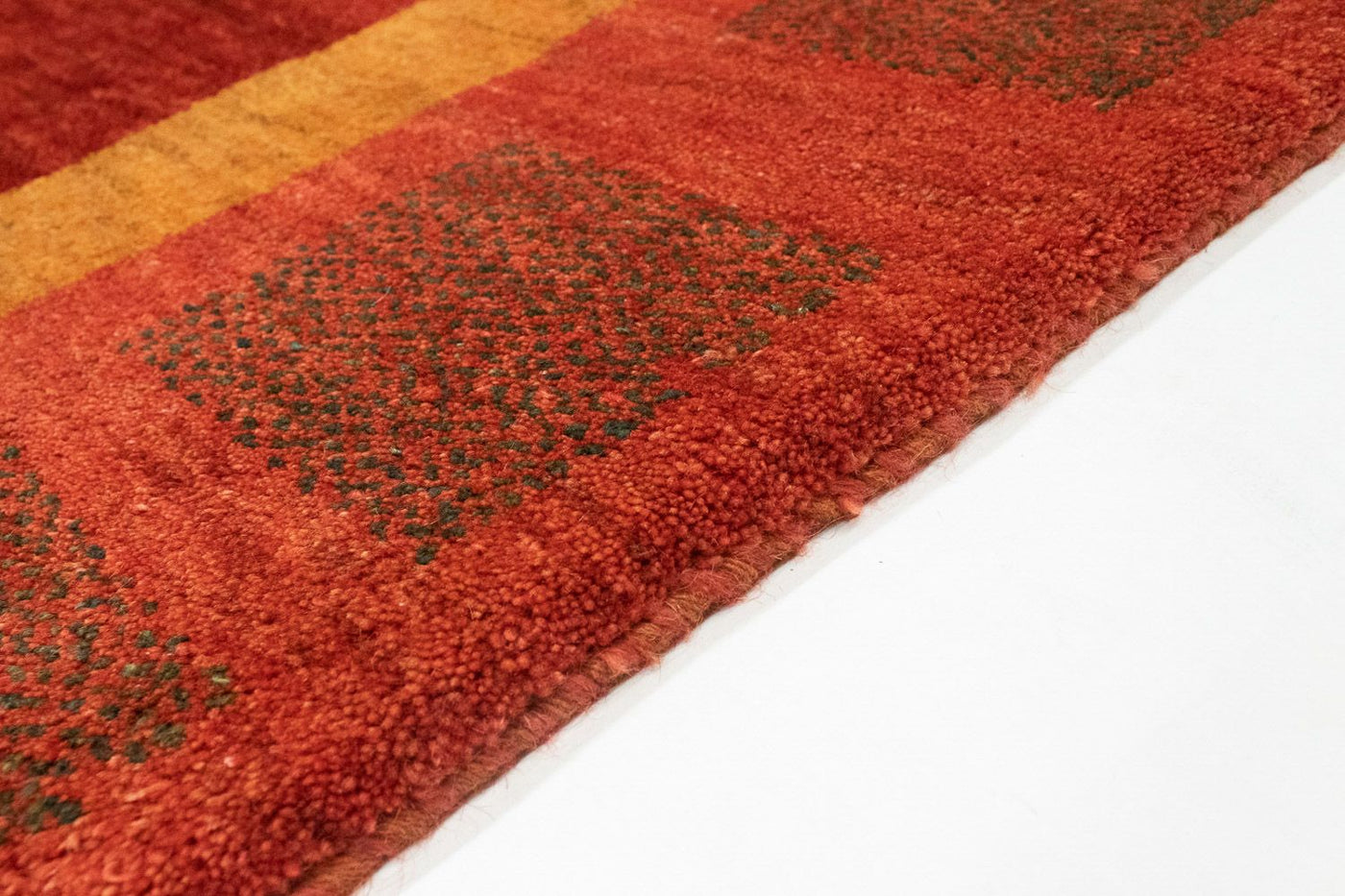 Persisk Gabbeh Mattan 198x147cm - Perserteppich Wollteppich