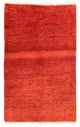 Gabbeh-matta - persisk - 120 x 74 cm - röd