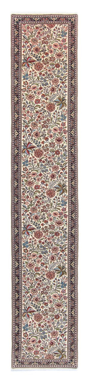 Runner Persisk matta - Ghom - 400 x 70 cm - beige
