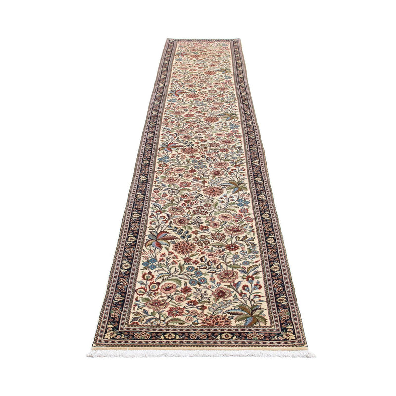 Runner Persisk matta - Ghom - 400 x 70 cm - beige