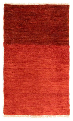 Gabbeh-matta - persisk - 125 x 73 cm - röd