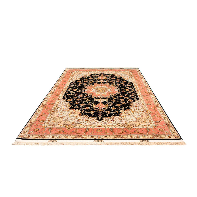 Persisk matta - Tabriz - 297 x 198 cm - mörkblå