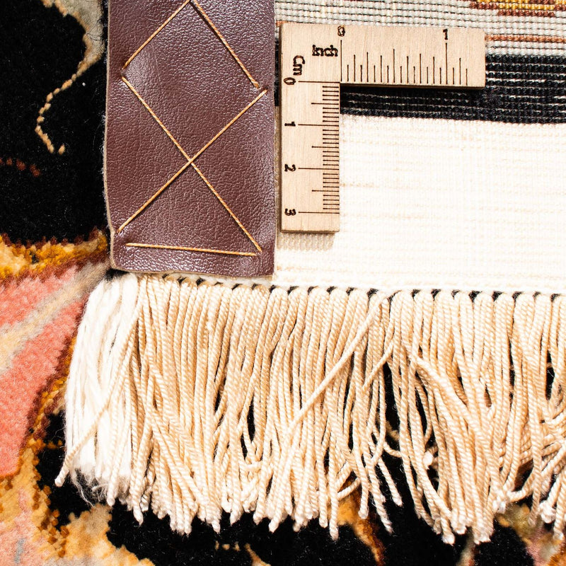 Persisk matta - Tabriz - 297 x 198 cm - mörkblå