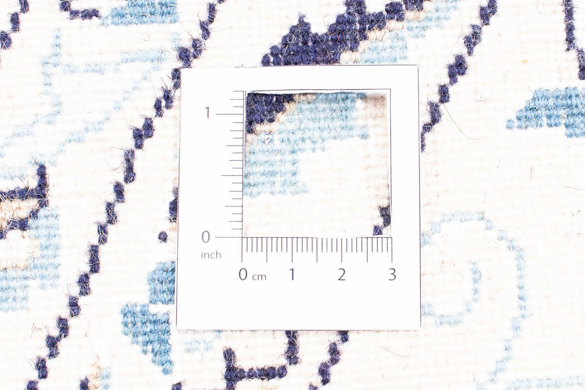 Persisk matta - Nain runt  - 250 x 250 cm - mörkröd