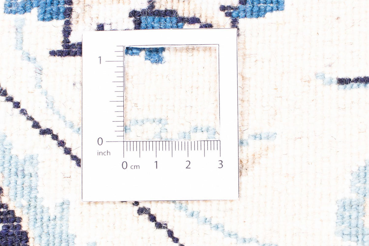 Persisk matta - Nain runt  - 250 x 250 cm - mörkröd