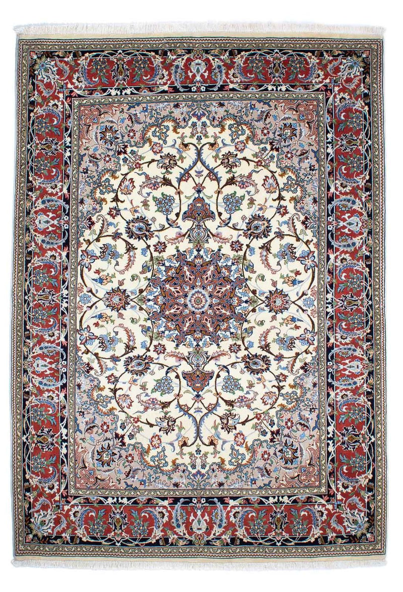 Persisk matta - Ghom - 253 x 180 cm - beige