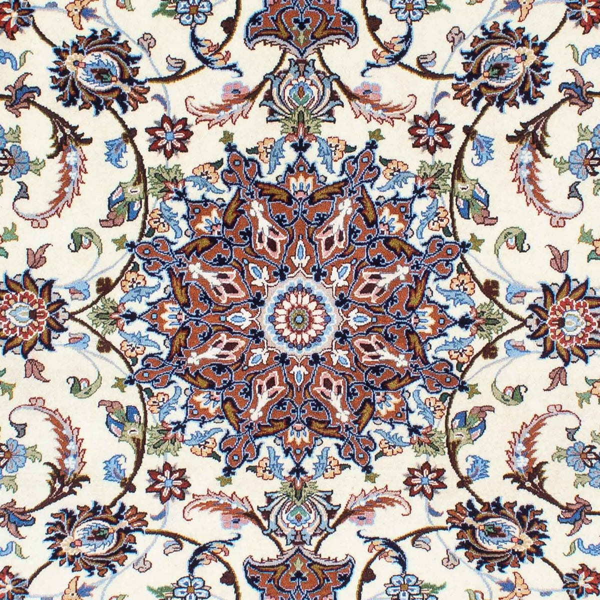 Persisk matta - Ghom - 253 x 180 cm - beige