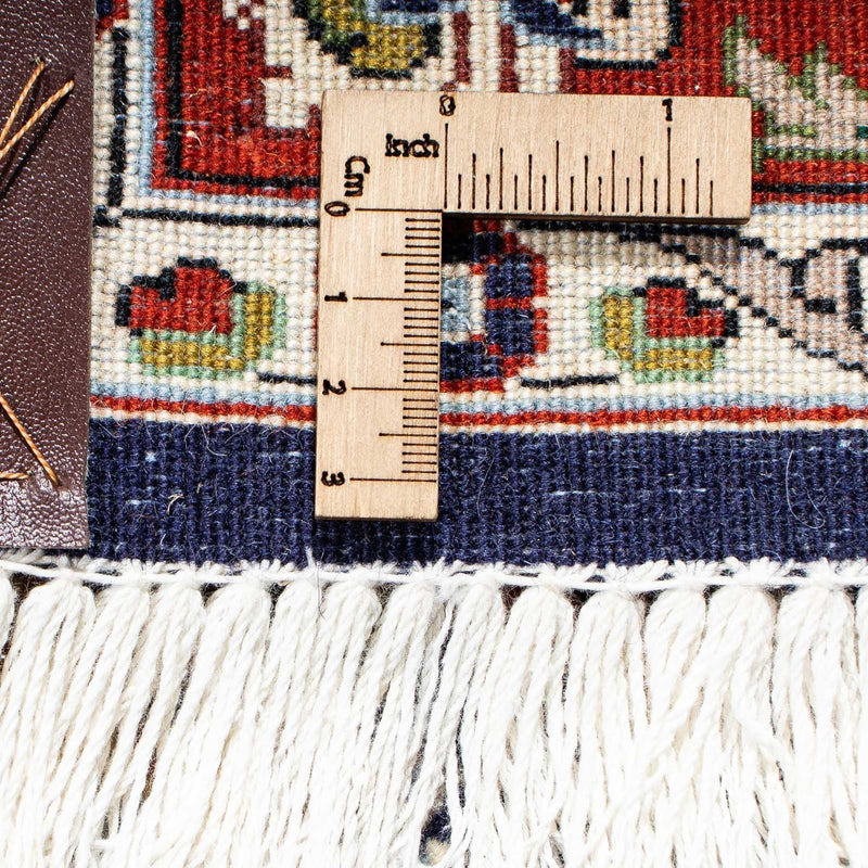 Persisk matta - Ghom - 188 x 135 cm - mörkblå