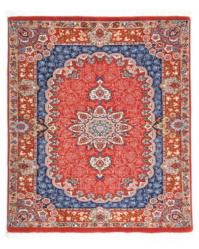 Qom Mattan 93x111cm - Persisk matta