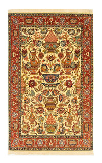 Persisk matta - Ghom - 170 x 104 cm - beige