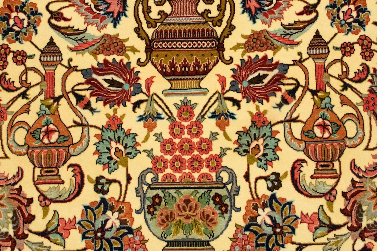 Persisk matta - Ghom - 170 x 104 cm - beige