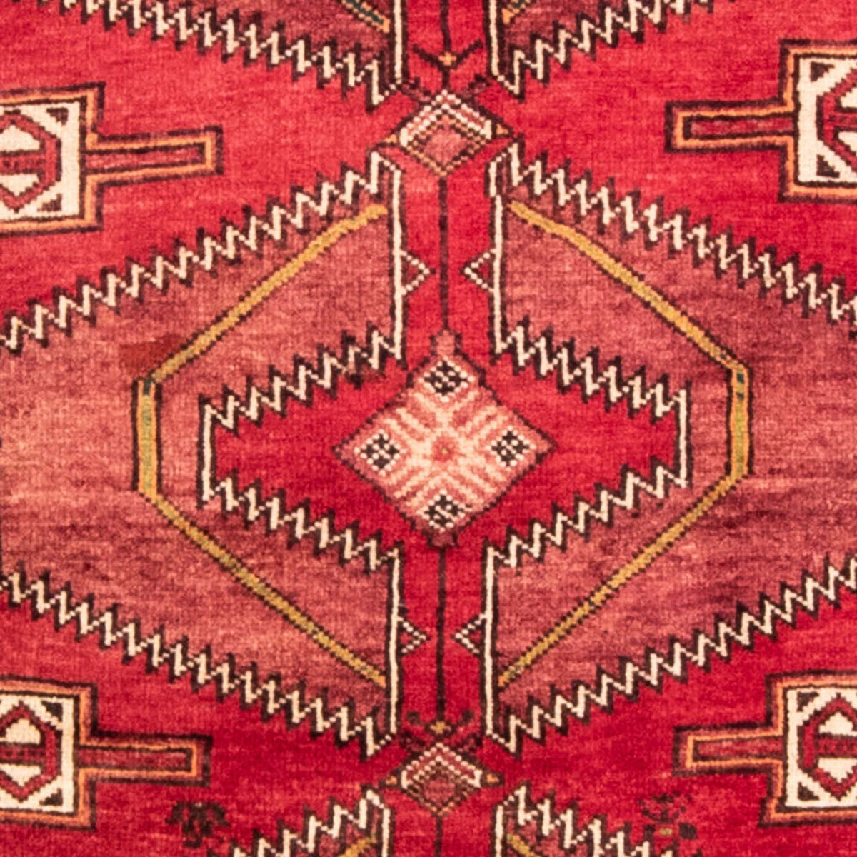 Runner Baluch-matta - 230 x 119 cm - röd