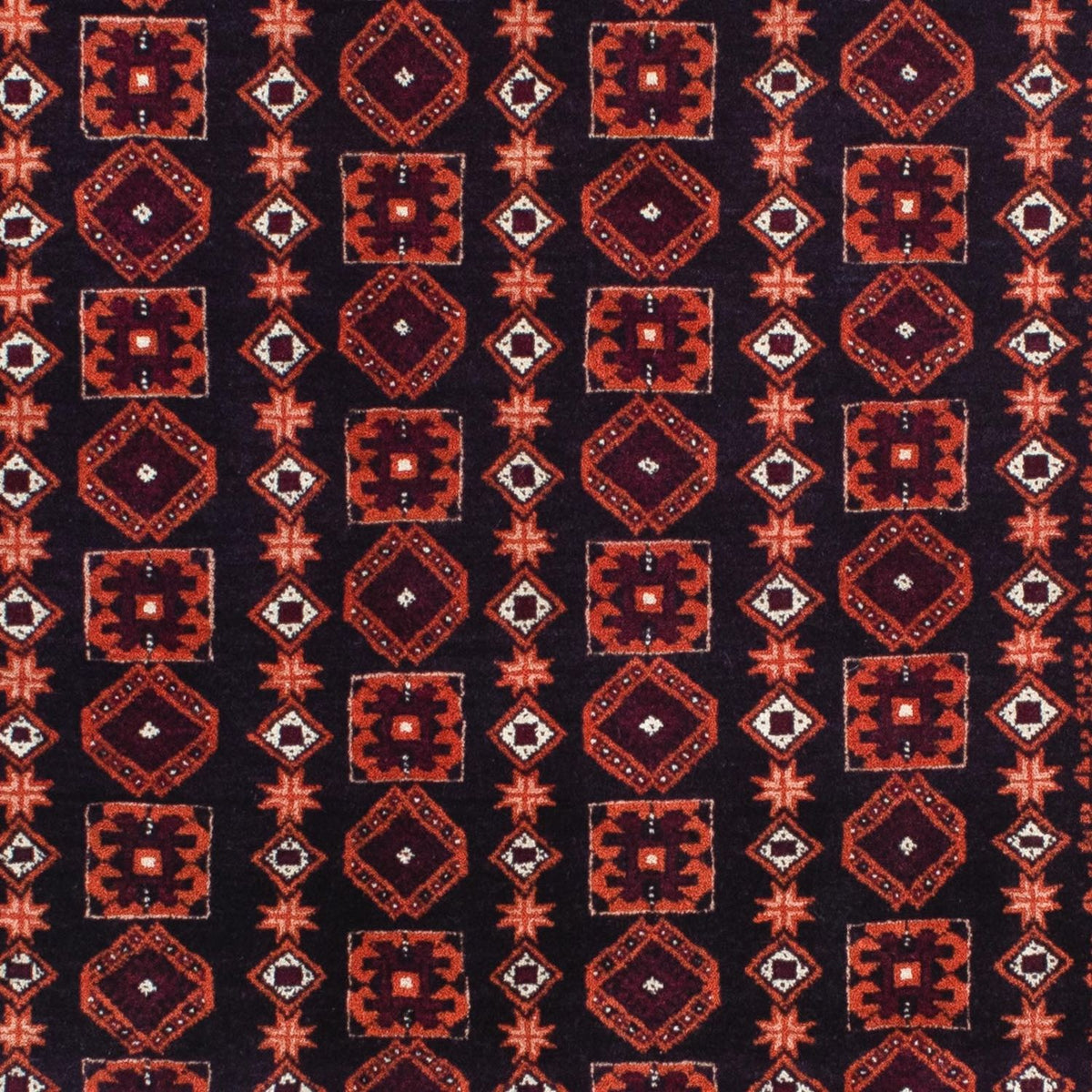 Baluch-matta - 150 x 100 cm - mörkblå