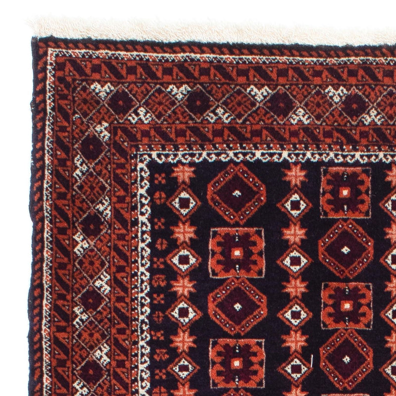 Baluch-matta - 150 x 100 cm - mörkblå