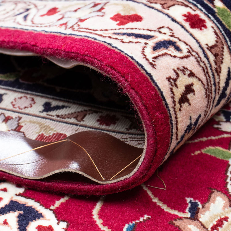 Persisk matta - Tabriz - Royal - 292 x 204 cm - mörkröd