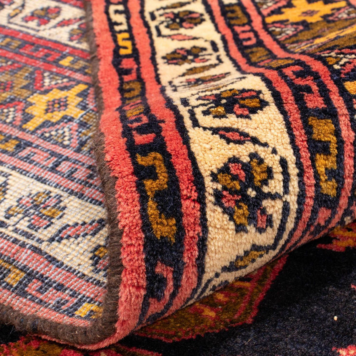 Baluch-matta kvadrat  - 174 x 139 cm - mörkblå