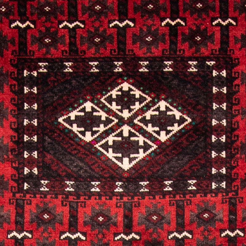 Runner Baluch-matta - 236 x 118 cm - röd