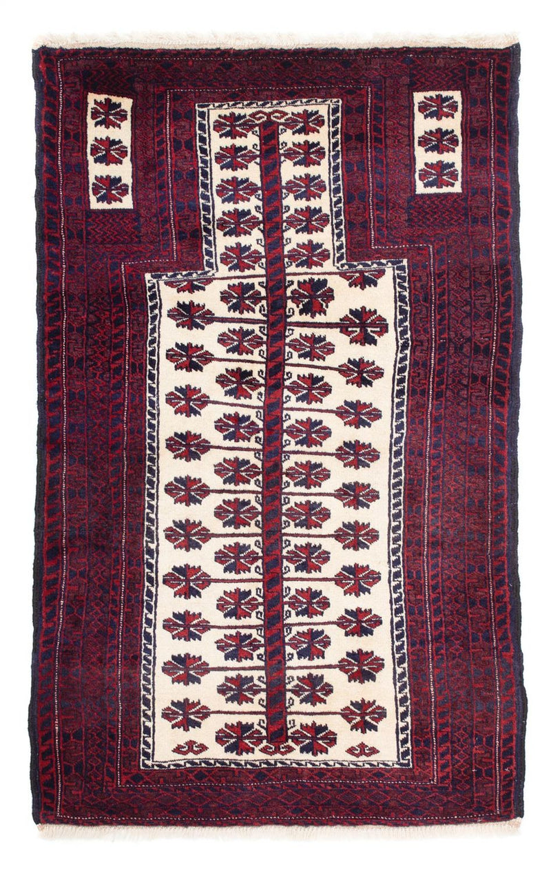 Baluch-matta - 147 x 93 cm - beige