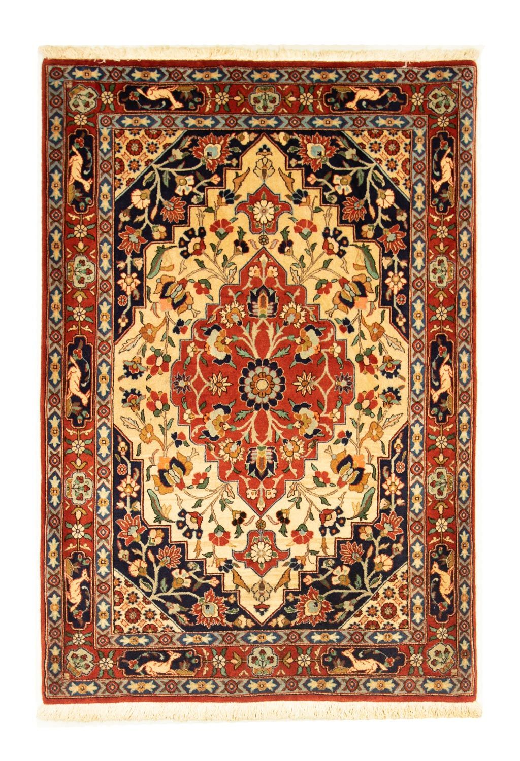 Persisk matta - Nomadic - 155 x 106 cm - beige