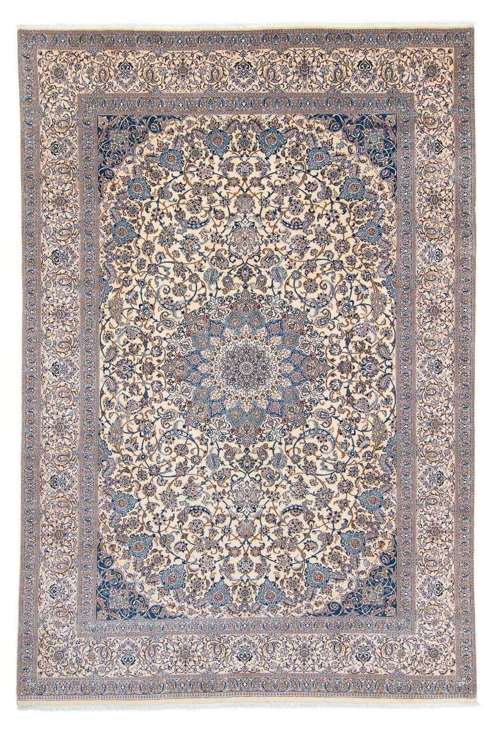Persisk matta - Nain - Premium - 360 x 244 cm - beige