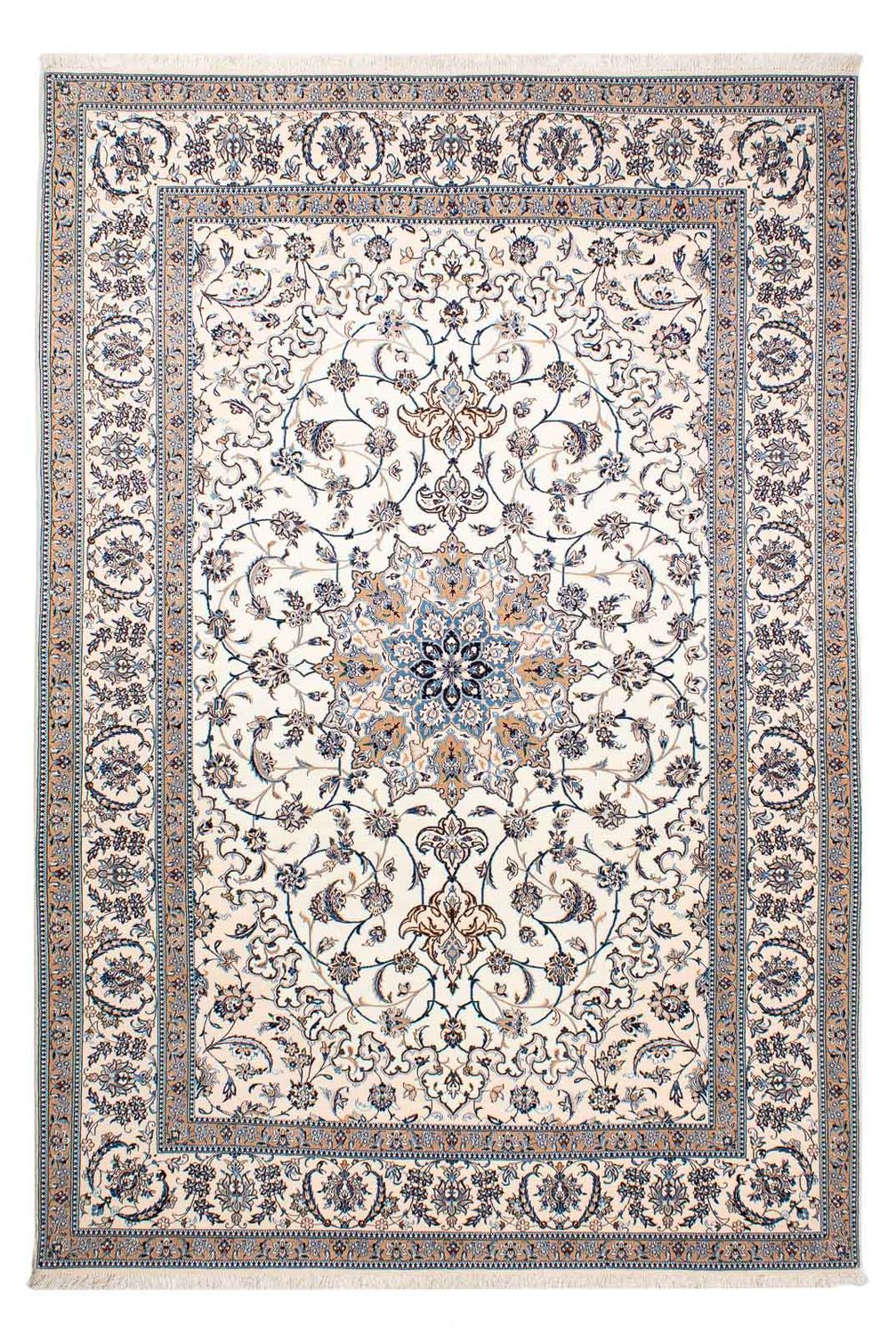 Persisk matta - Nain - Premium - 257 x 172 cm - beige