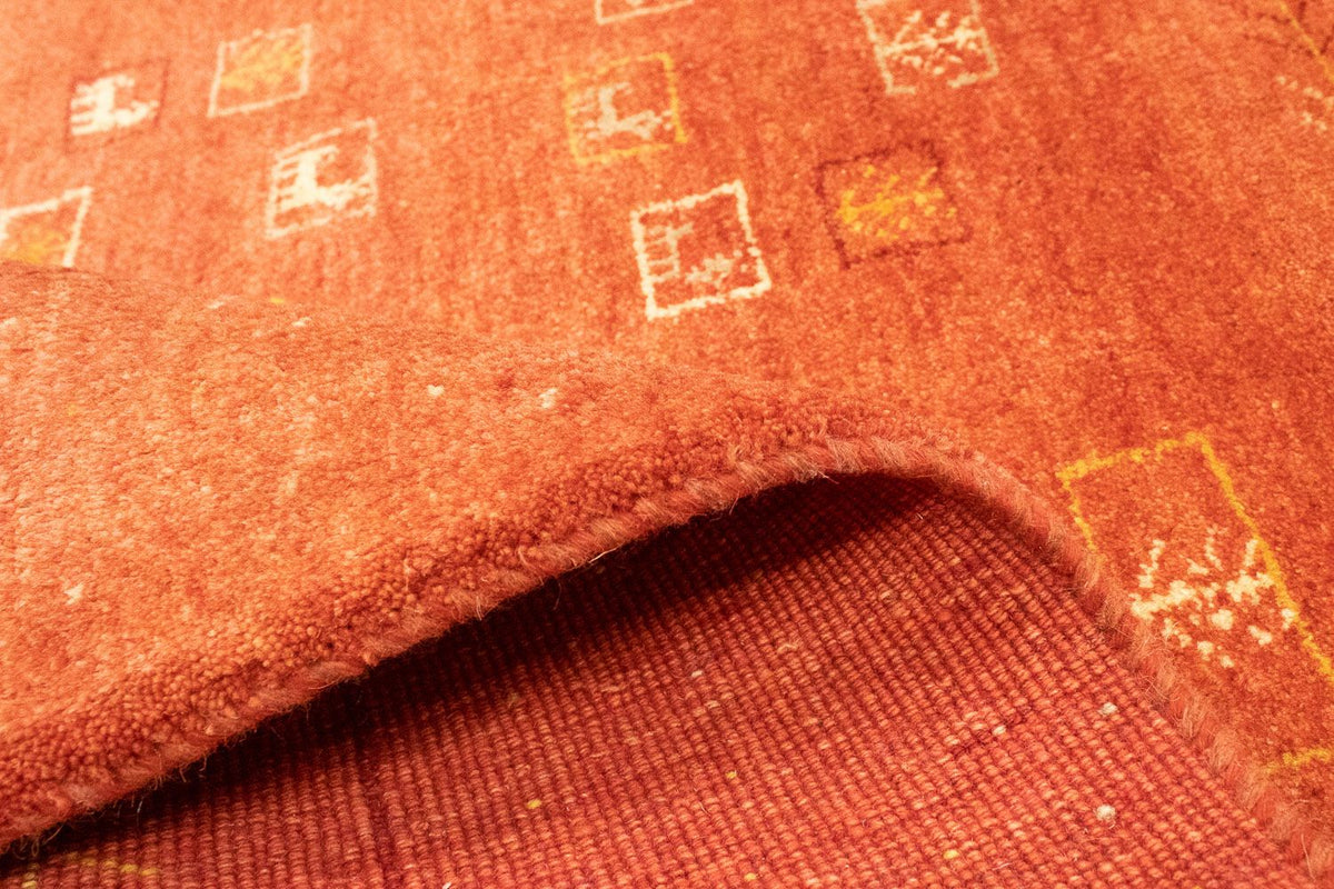 Gabbeh-matta - persisk - 192 x 149 cm - röd