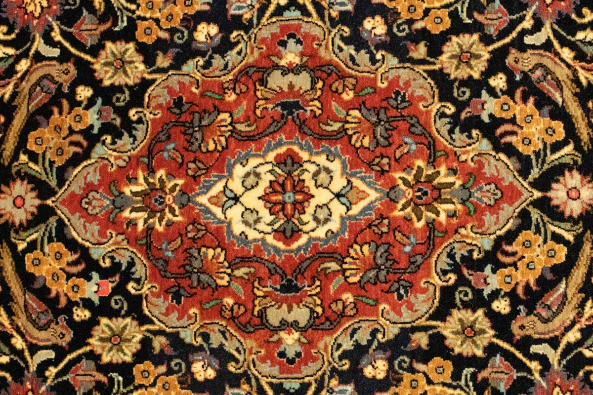 Persisk matta - Ghom - 151 x 103 cm - svart