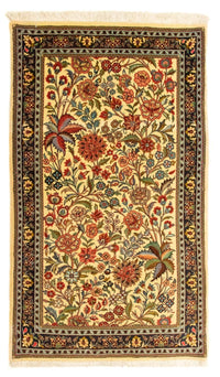 Persisk matta - Ghom - 128 x 77 cm - beige