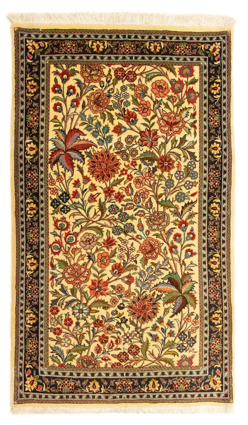 Persisk matta - Ghom - 128 x 77 cm - beige