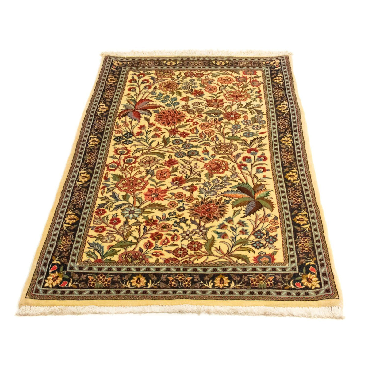 Persisk matta - Ghom - 128 x 77 cm - beige