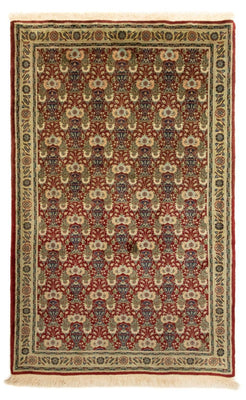 Persisk matta - Tabriz - Royal - 129 x 82 cm - röd