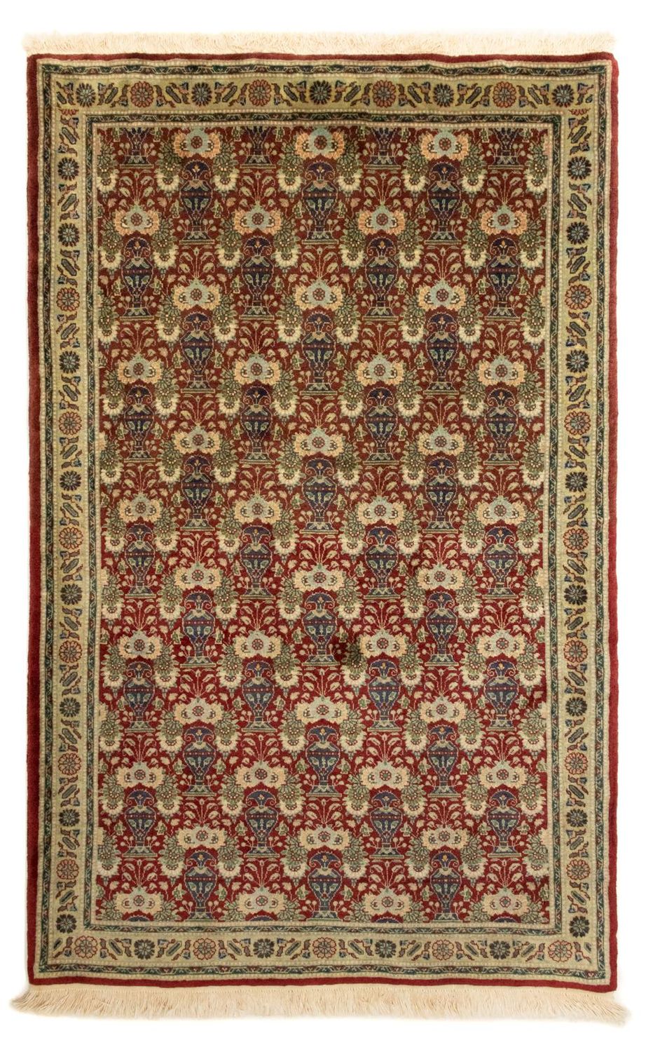Persisk matta - Tabriz - Royal - 129 x 82 cm - röd