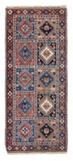 Runner Persisk matta - Nomadic - 186 x 82 cm - ljusröd