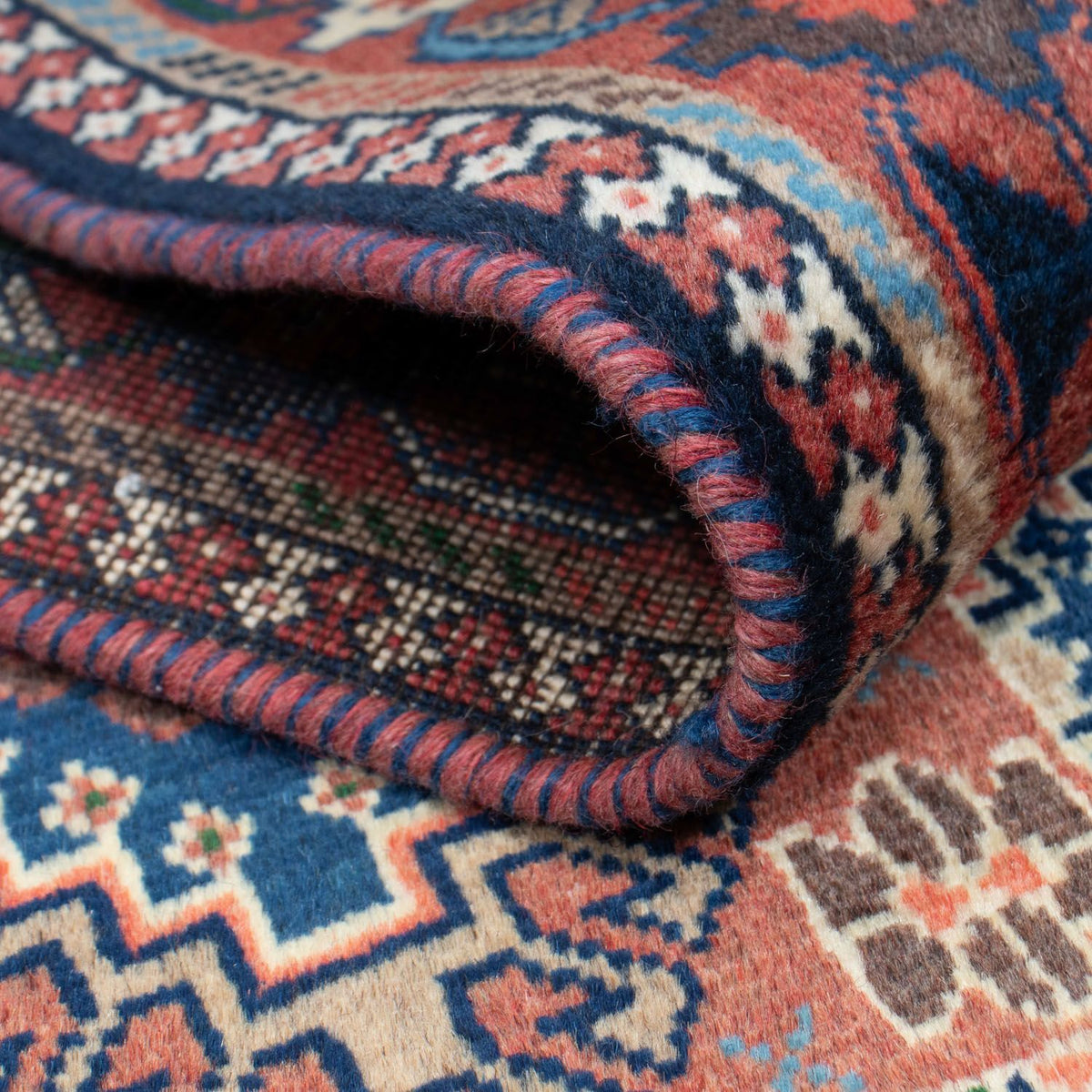 Runner Persisk matta - Nomadic - 200 x 82 cm - ljusröd