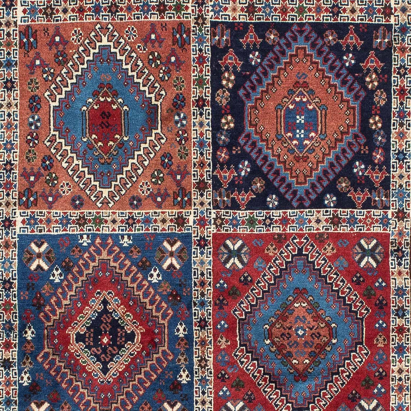 Persisk matta - Nomadic - 152 x 102 cm - mörkblå