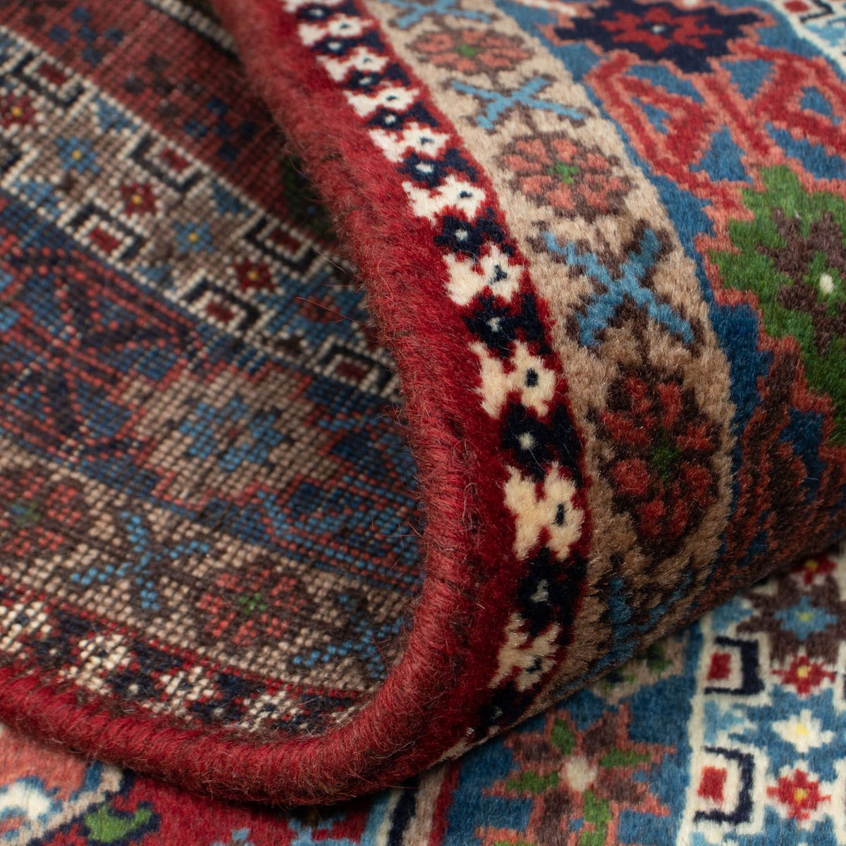 Persisk matta - Nomadic - 142 x 99 cm - ljusröd