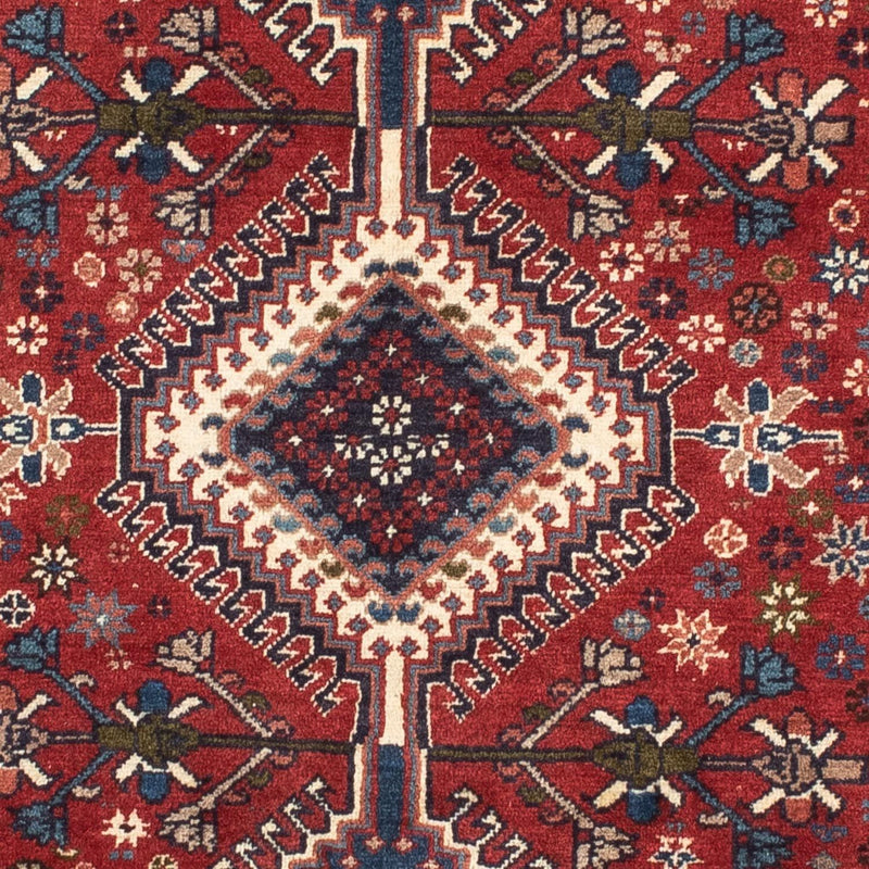 Persisk matta - Nomadic - 151 x 103 cm - mörkröd