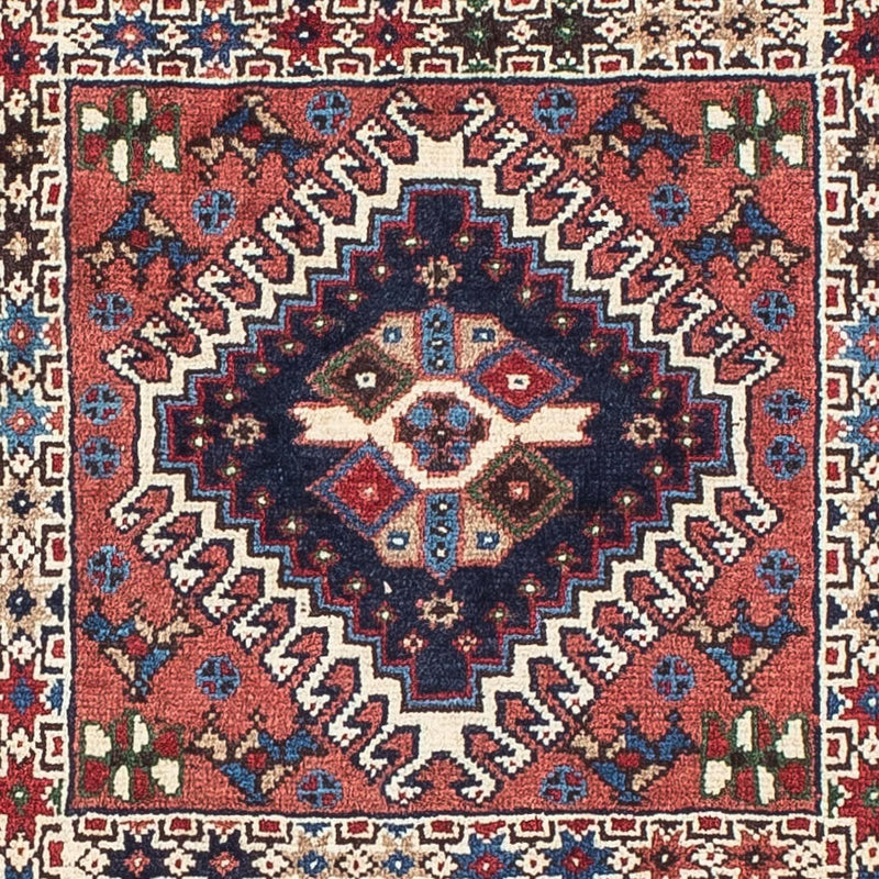 Persisk matta - Nomadic - 140 x 100 cm - ljusröd