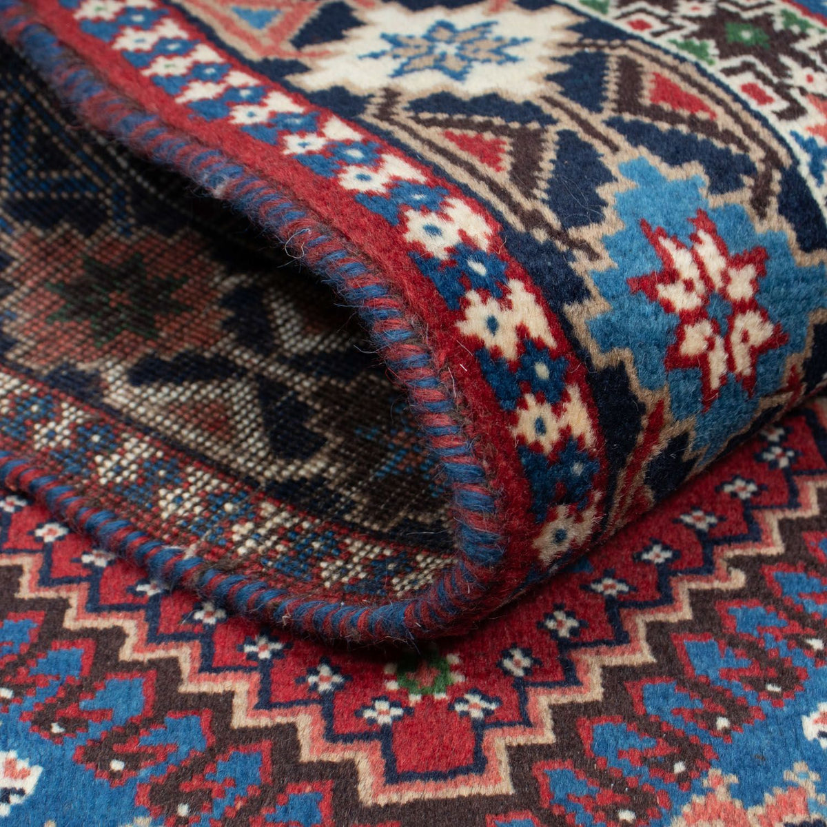 Persisk matta - Nomadic - 140 x 100 cm - ljusröd