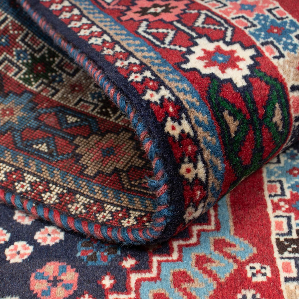 Persisk matta - Nomadic - 145 x 99 cm - ljusröd